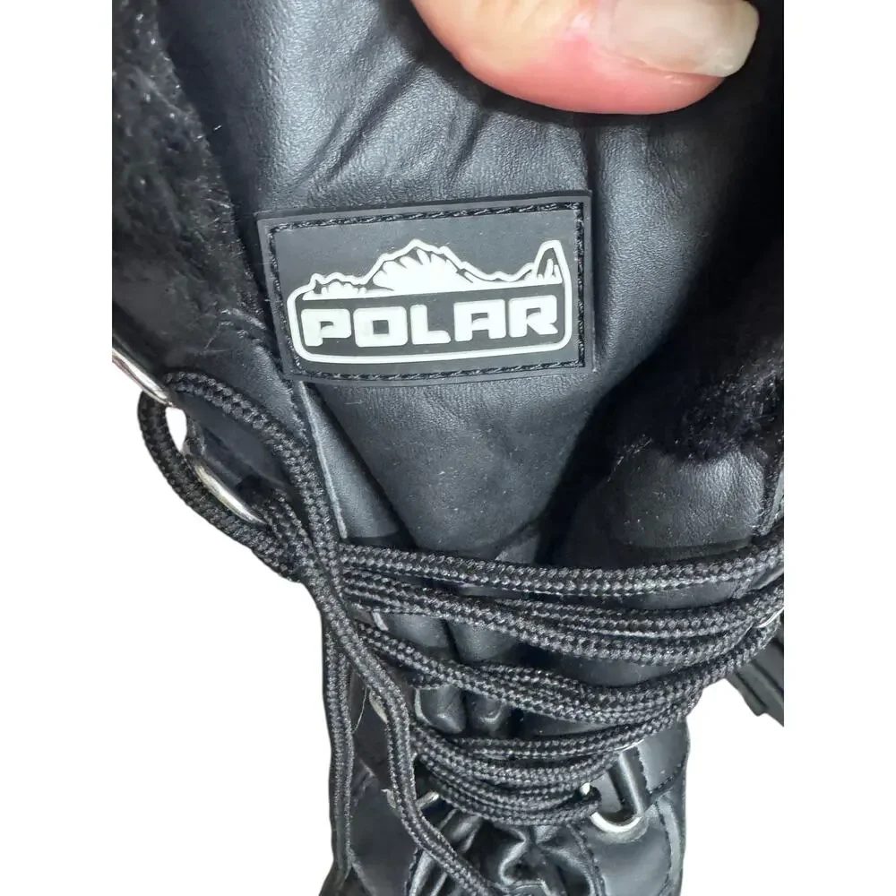 Polar Snow Knee Boots Womens 40 EUR Black Waterproof Tactical Mountain Walking